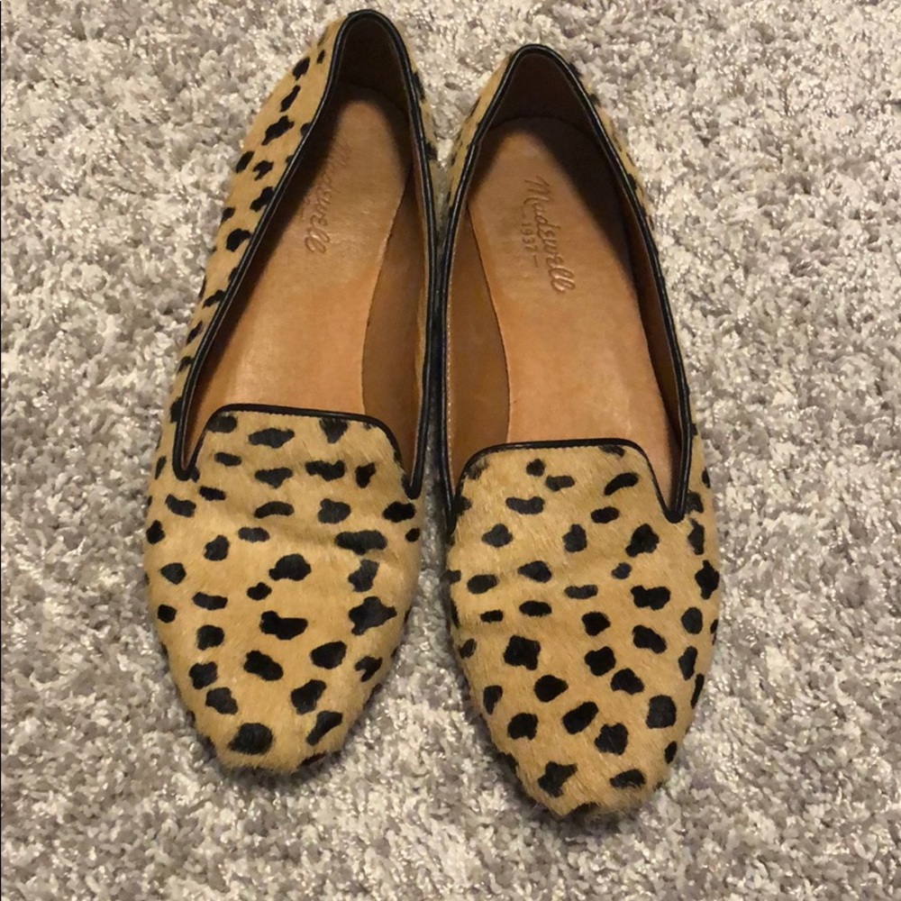 Madewell leopard loafers